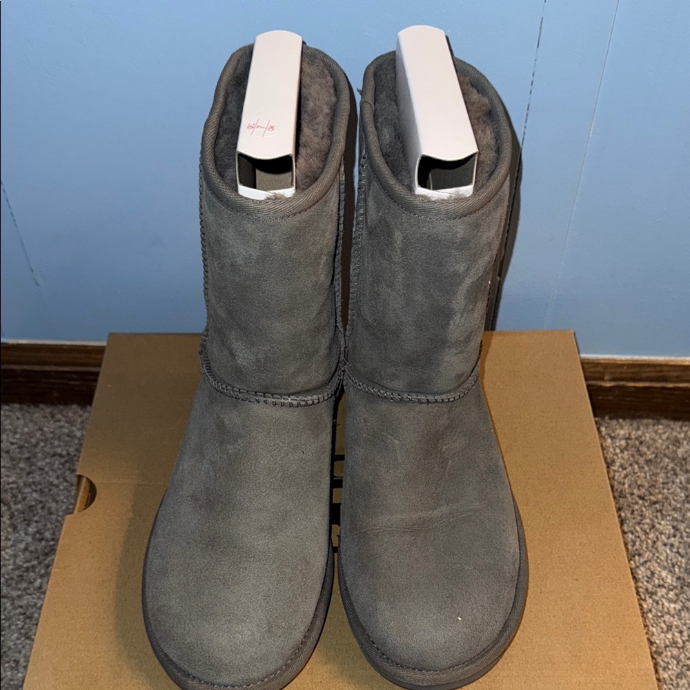 UGG Charcoal Shearling Boots